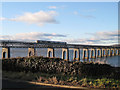 Train on the Tay Bridge in DD6 8LZ