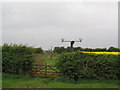 Runway lights for Cottesmore Airbase in Thistleton