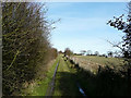 Track between Braeside Farm and Lone Barn Farm in TN26 1NJ
