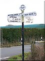 Finger post, Woodlands Cross in BH21 8LP