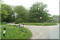 The turning to Cripplesease on the back road to St. Ives in TR27 6LL