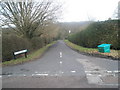 Looking from Pitt Lane into Bealeswood Lane in GU10 4JD