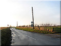 Lower Green at dusk in Freethorpe