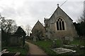 Footpath to the church in OX11 0TT