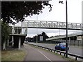 Footbridge near Saxon Avenue in TW2 6BE