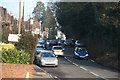 Traffic on West Hill in RH19 4TS