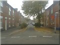 Ward Street from Drewry Lane, Derby in DE1 1PB