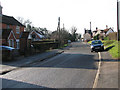 View along The Street in Bridgham in Harling & Heathlands Ward