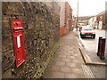 Nantyffyllon: postbox № CF34 10, High Street in CF34 0BP