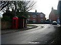 Telephone box and bus shelter in NG23 6JJ