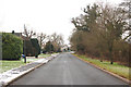 Looking west along Northampton Lane, Dunchurch in CV22 6LU