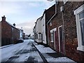 A snowy morning in High Street, near the Ship Inn in DN14 8AQ