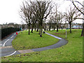 Colne: Footpaths and cycleway in BB8 8HW