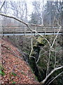 Footbridge across Black Rock Gorge in IV16 9XR