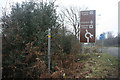 Footpath signposted of the A21 in TN3 8EX