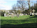 Churchyard of North Tawton church in EX20 2FL