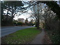 Bournemouth : Wimborne Road & Path in BH10 7BJ