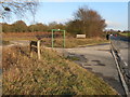 Car park entrance to Ditchling Common Country Park in BN6 8XN