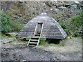 Log cabin in disused quarry in G84 0EY