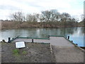 Bournemouth : River Stour Fishing Platform in BH9 3NQ