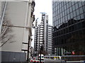 View of Lloyds from St Mary Axe in E1 6BJ