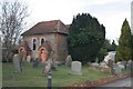 Church on the corner in Aston Tirrold