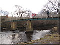 Footbridge over the River Tees in DL12 0TX
