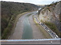 A4 traffic from the Clifton Suspension Bridge in BS8 3PJ