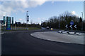 Roundabout at Priors Green in CM6 1TA