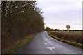 The road to Worminghall in HP18 9UP