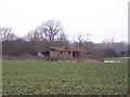 Ruined farm building of Winser Farm in Rolvenden Layne
