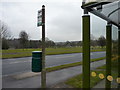 Bus Stop at Hayfield Close, and play area in S18 8PY