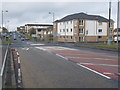 Mini-Roundabout on the A721 on the outskirts of Wishaw in ML2 8EE