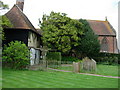Small Hythe church and rectory in TN30 7ZP
