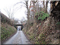 Low bridge near Middle Heldre in SY21 8TE