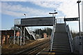 Footbridge, Edenbridge Station in TN8 6LD