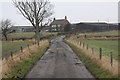 Footpath and track to Moor House Farm in Preston-on-Tees