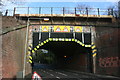 Railway bridge, Station Rd in TN8 6DJ