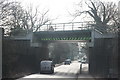 Railway bridge, Station Rd in TN8 5BE