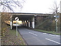 Passing under the M3 in RG22 4LR