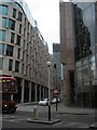 Looking from Great Tower Street towards Mincing Lane in SE1 2AT