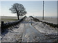 Guiseley Moor in the Snow in LS21 3DQ