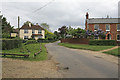 Looking towards Butts Lawn from Waters Green, Brockenhurst in SO42 7RH