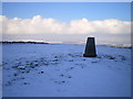 Trig point on Bole Hill in Wormhill