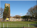 The ruined church of St Margaret in NR31 9BT