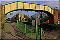 Footbridge, Ropley Station in SO24 0BL