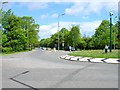 Hipswell Road roundabout, Catterick Garrison in DL9 3EY