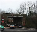 Railway bridge, Sandhurst Rd in TN2 3HS