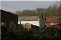 Industrial buildings by the Darent Valley Path in TN13 2TB