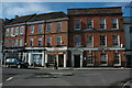 Buildings on Market Place, Romsey in SO5 8YL
